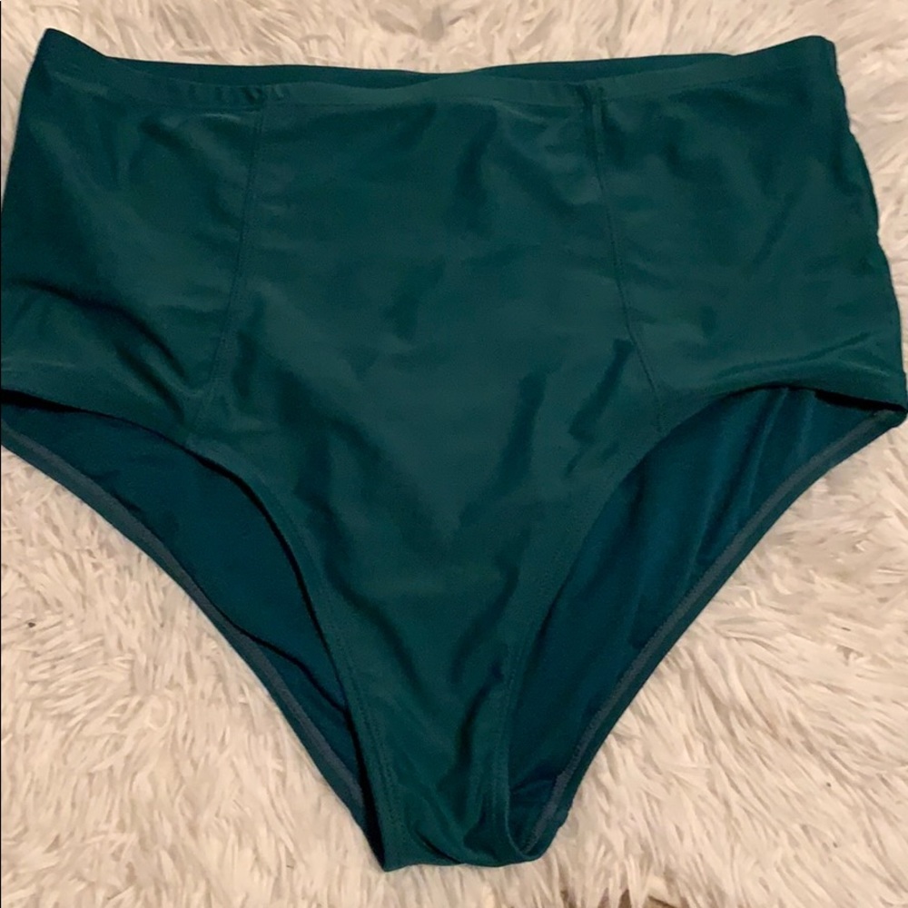 High waist bikini bottom